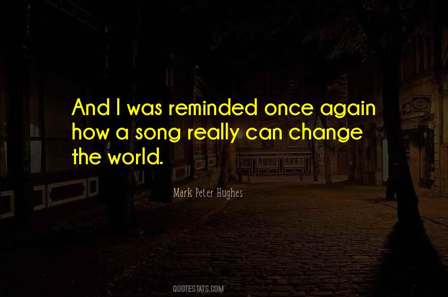 Mark Peter Hughes Quotes #1483013