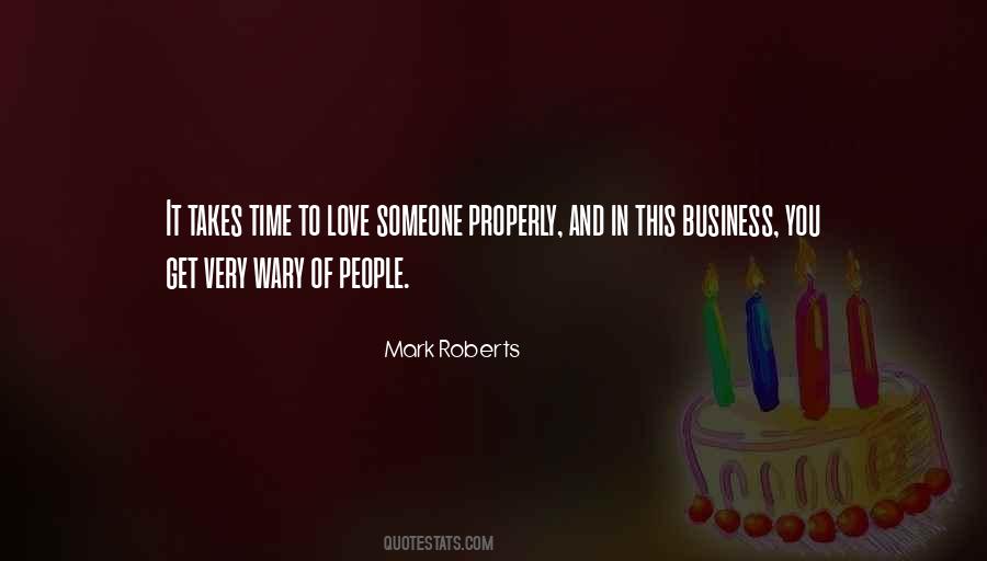 Mark Roberts Quotes #1498193