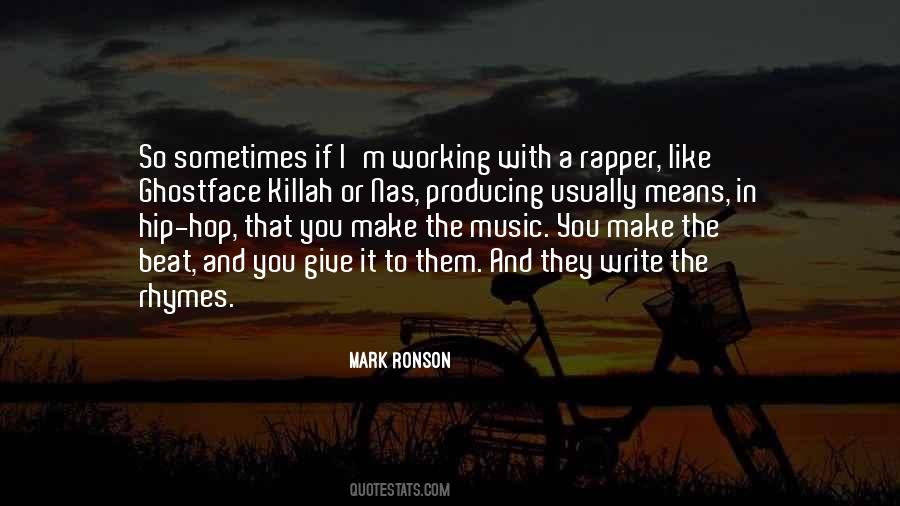 Mark Ronson Quotes #1009370