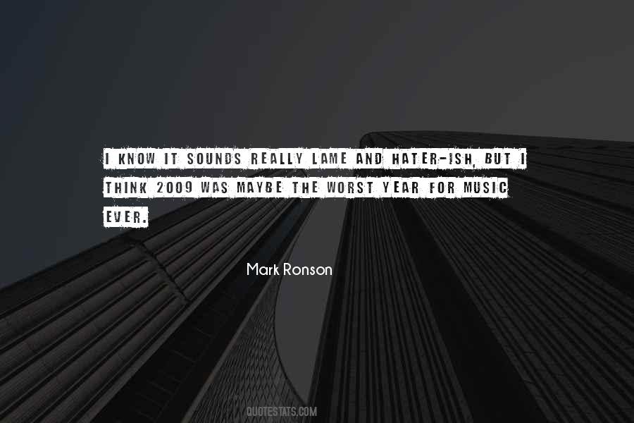 Mark Ronson Quotes #1076228