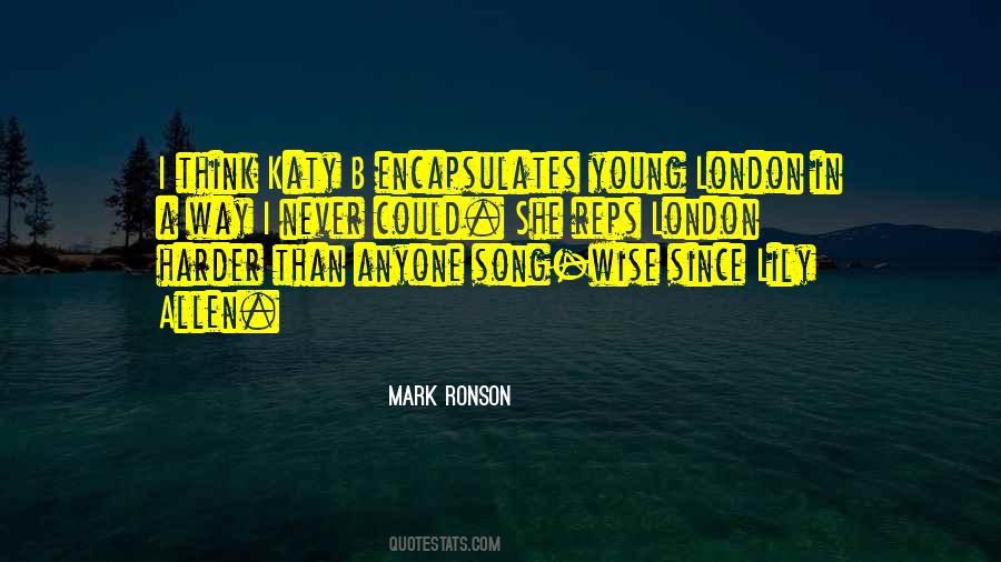 Mark Ronson Quotes #401571