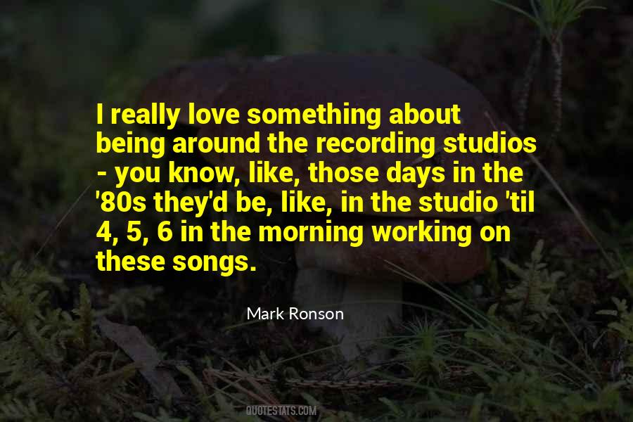 Mark Ronson Quotes #691229