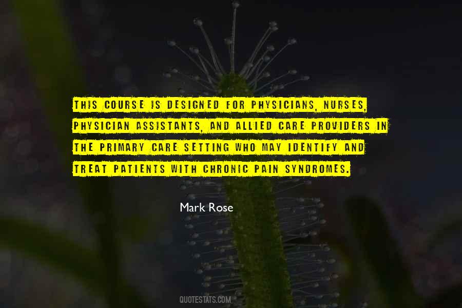 Mark Rose Quotes #720368
