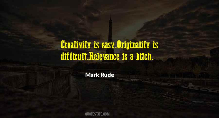 Mark Rude Quotes #1068486