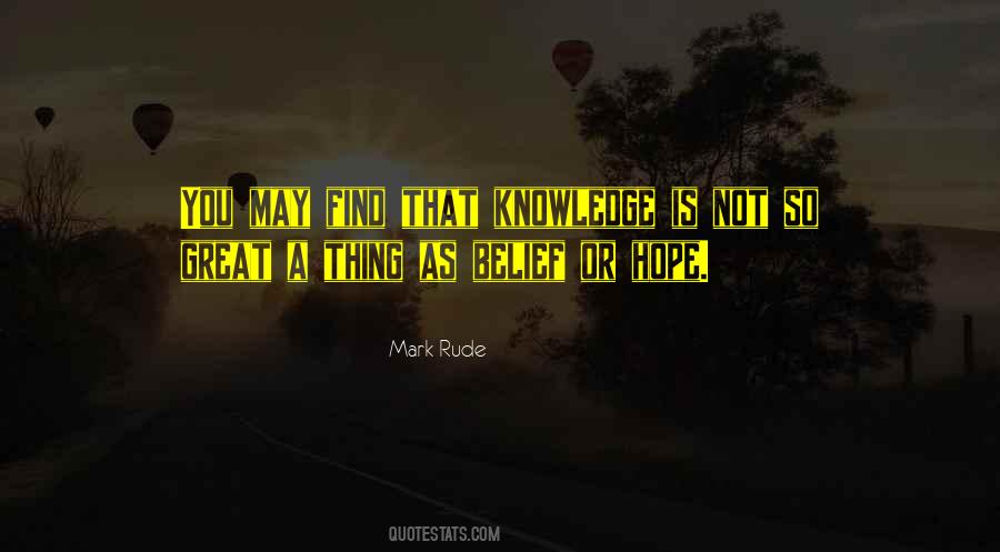 Mark Rude Quotes #1862084