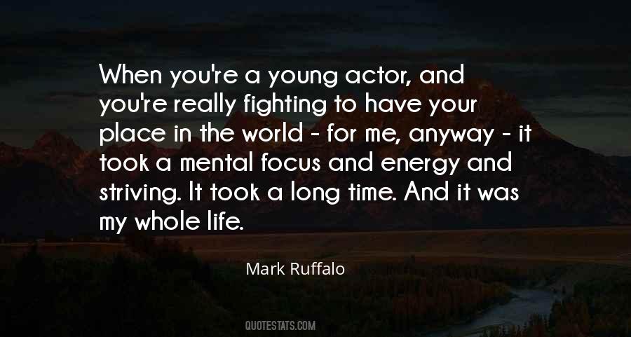 Mark Ruffalo Quotes #1498440