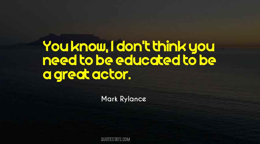 Mark Rylance Quotes #1532077