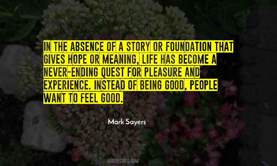 Mark Sayers Quotes #656280