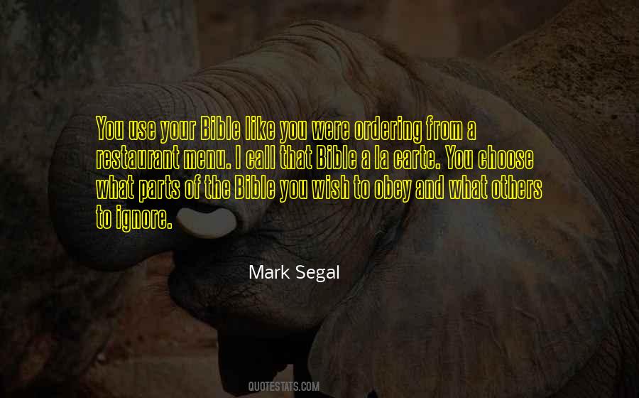 Mark Segal Quotes #1391811