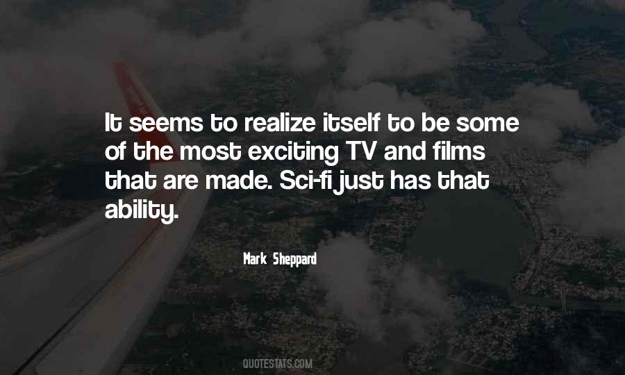 Mark Sheppard Quotes #352043