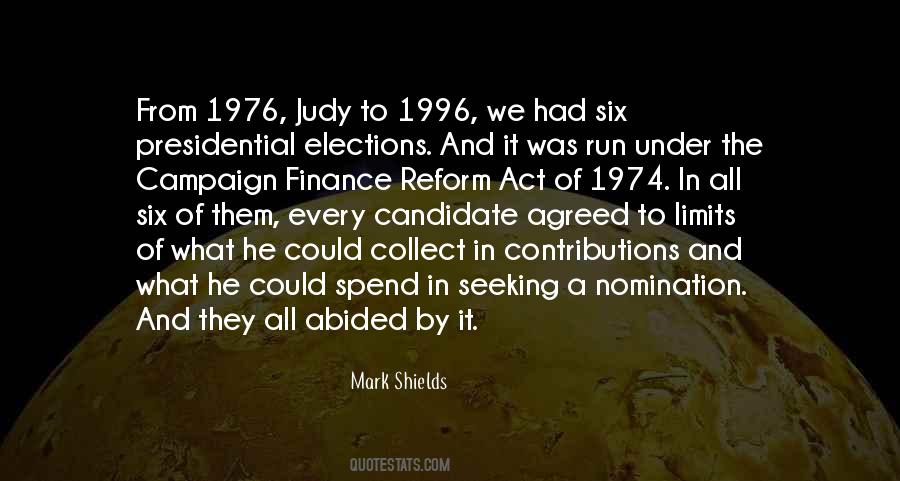 Mark Shields Quotes #365482