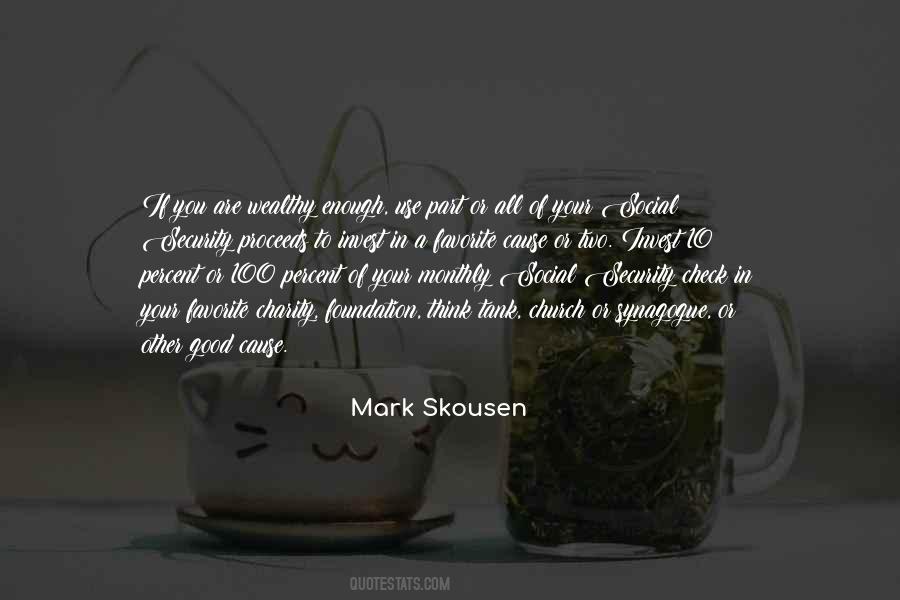 Mark Skousen Quotes #1362501