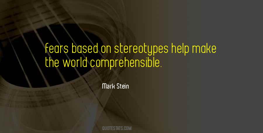 Mark Stein Quotes #1539199 Mark Stein Quotes #1539199
