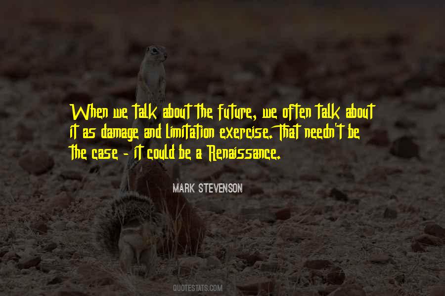 Mark Stevenson Quotes #219624