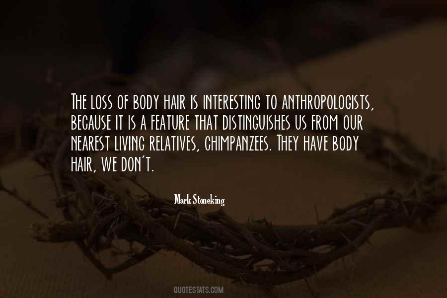 Mark Stoneking Quotes #597146