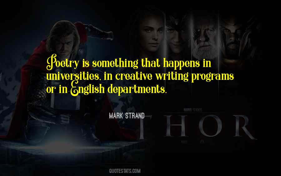 Mark Strand Quotes #1244124