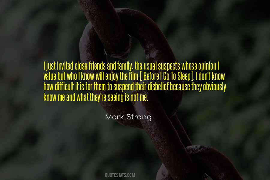 Mark Strong Quotes #251406