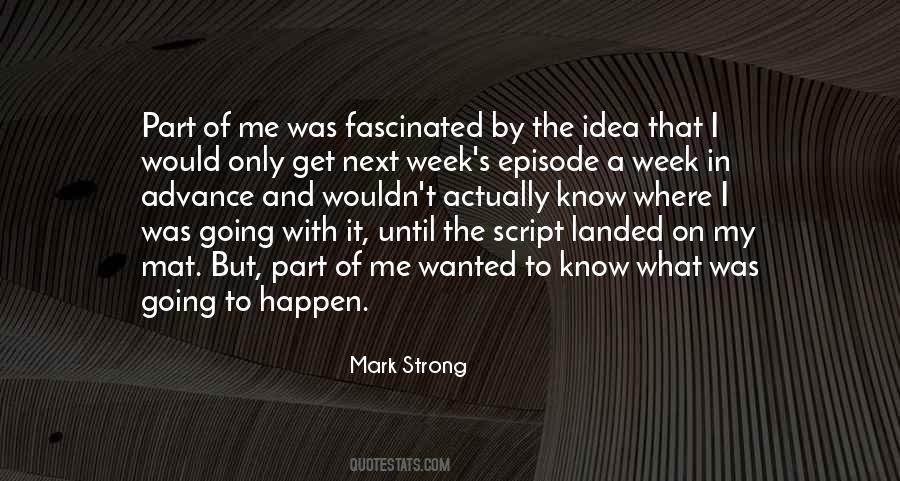 Mark Strong Quotes #91599