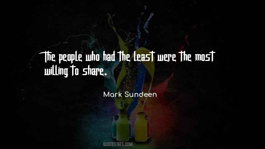 Mark Sundeen Quotes #17067