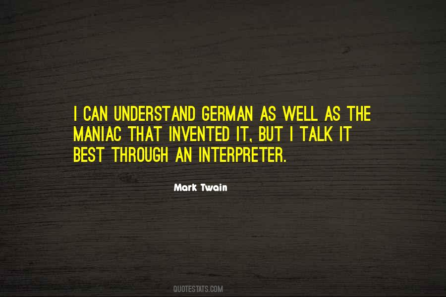 Mark Twain Quotes #1477452
