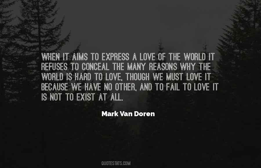 Mark Van Doren Quotes #763401