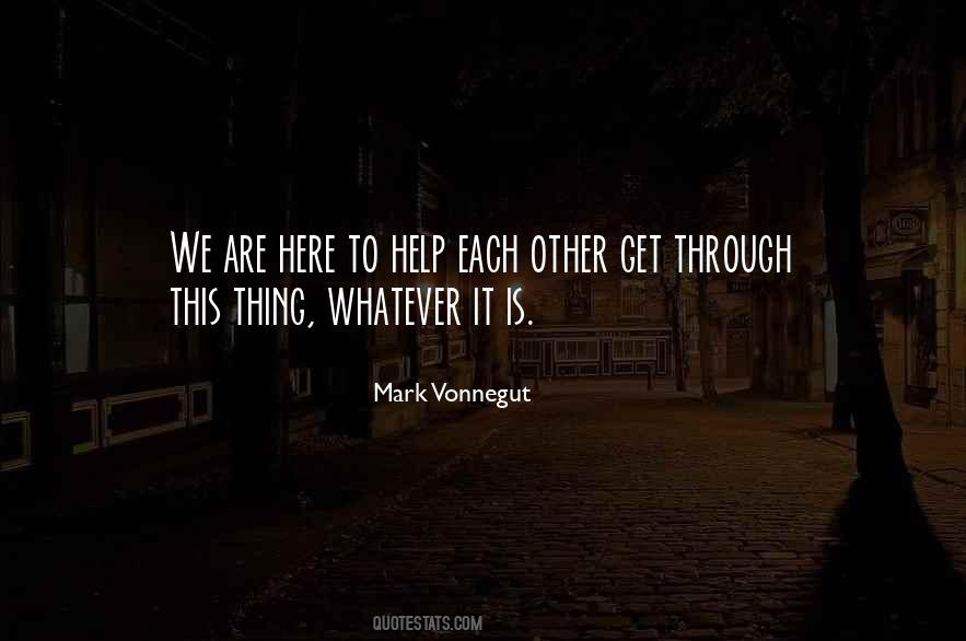 Mark Vonnegut Quotes #1246808