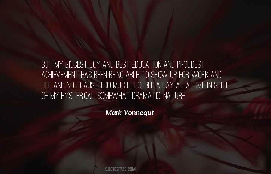 Mark Vonnegut Quotes #1819344