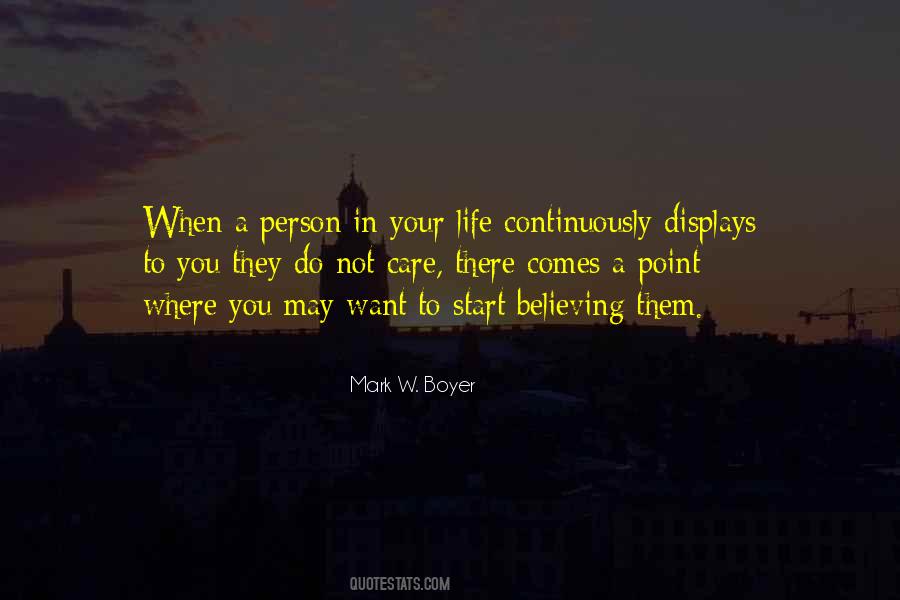 Mark W. Boyer Quotes #289219