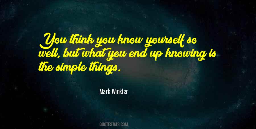 Mark Winkler Quotes #948079