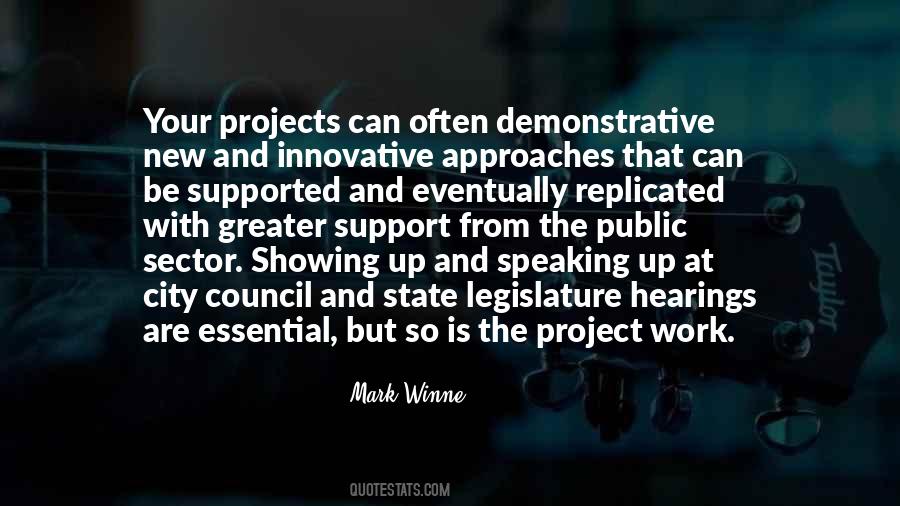 Mark Winne Quotes #1030023