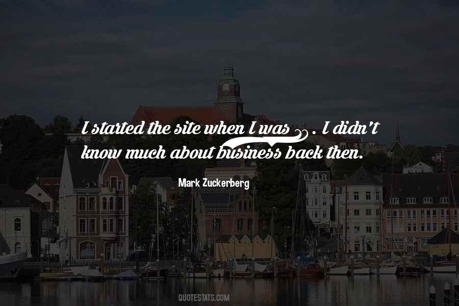 Mark Zuckerberg Quotes #125387