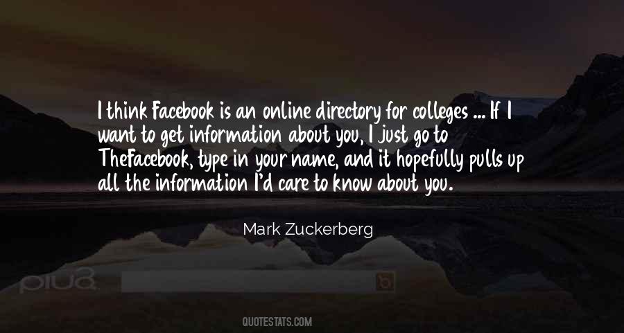 Mark Zuckerberg Quotes #1451597