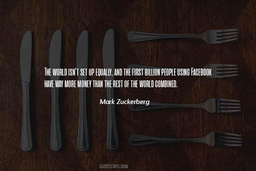 Mark Zuckerberg Quotes #157923