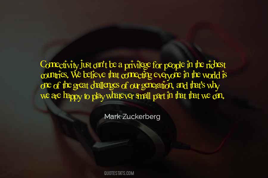 Mark Zuckerberg Quotes #1844718