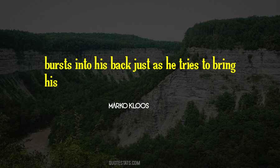 Marko Kloos Quotes #674319
