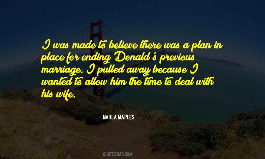 Marla Maples Quotes #647315