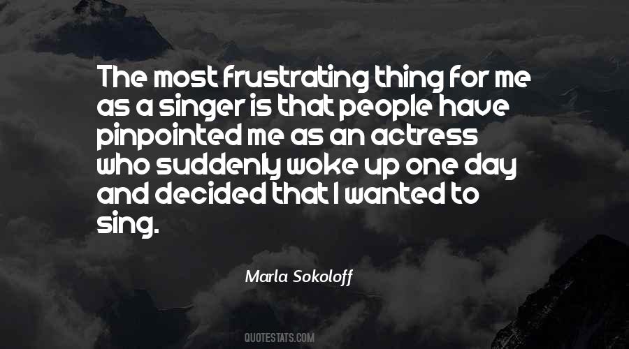 Marla Sokoloff Quotes #292777