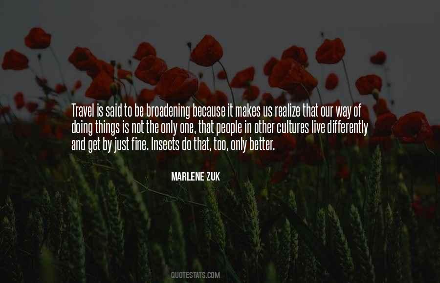 Marlene Zuk Quotes #1867905