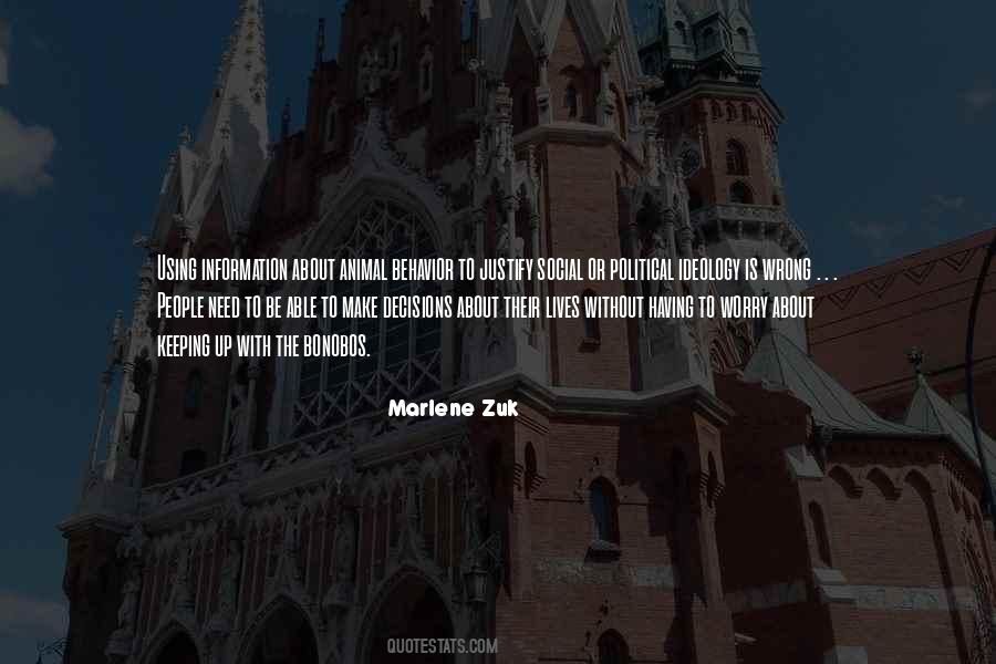 Marlene Zuk Quotes #825451