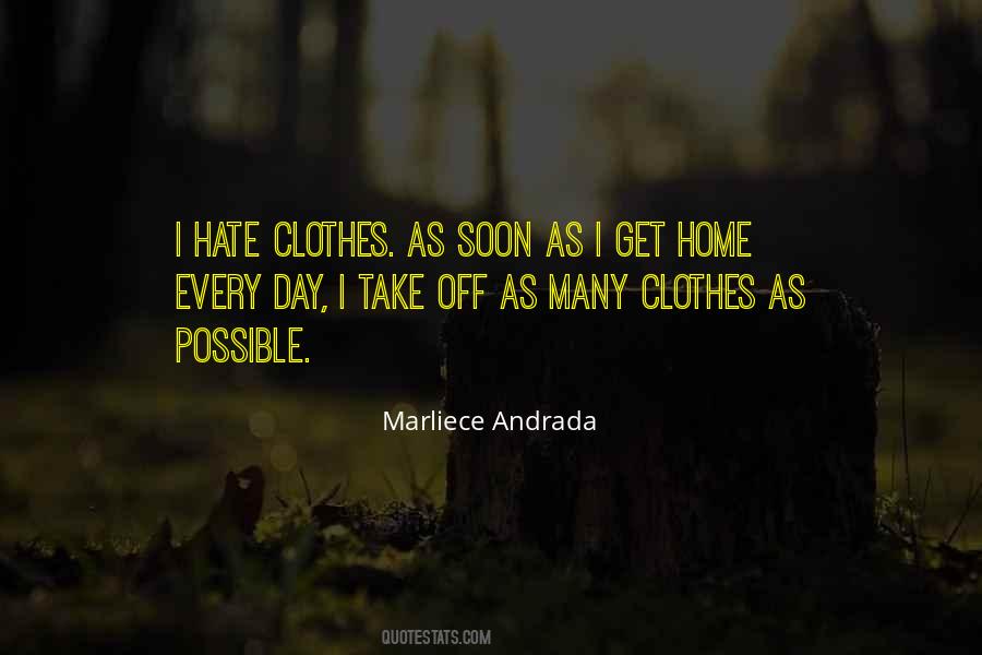 Marliece Andrada Quotes #977680