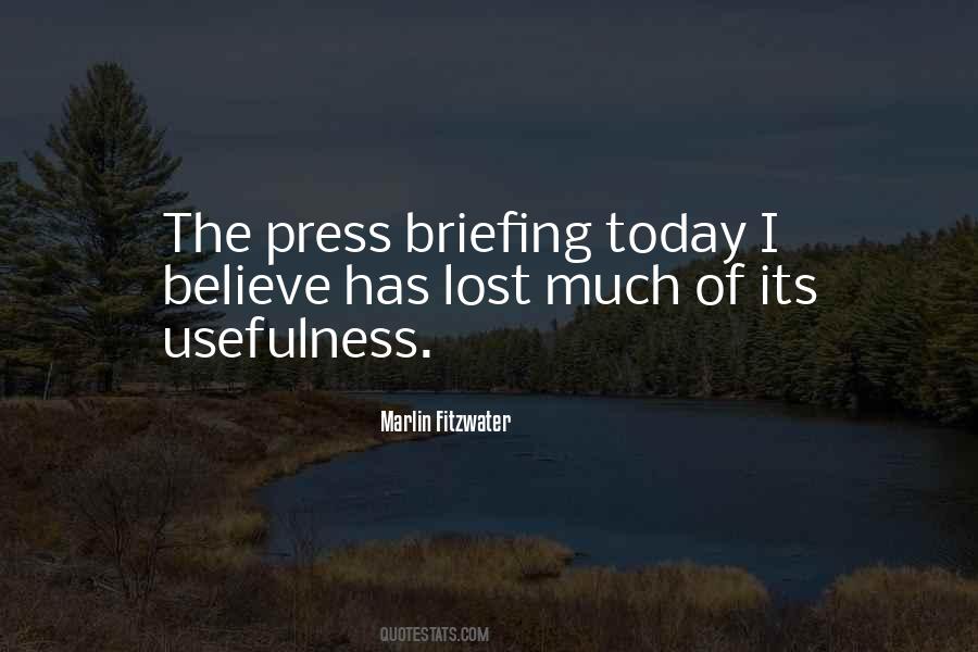 Marlin Fitzwater Quotes #1617175 Marlin Fitzwater Quotes #1617175