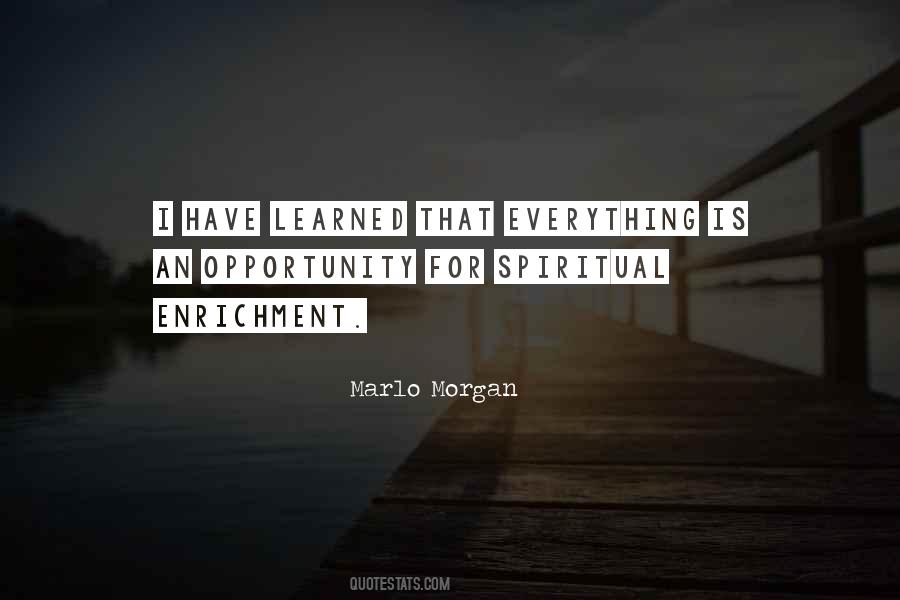 Marlo Morgan Quotes #1267666