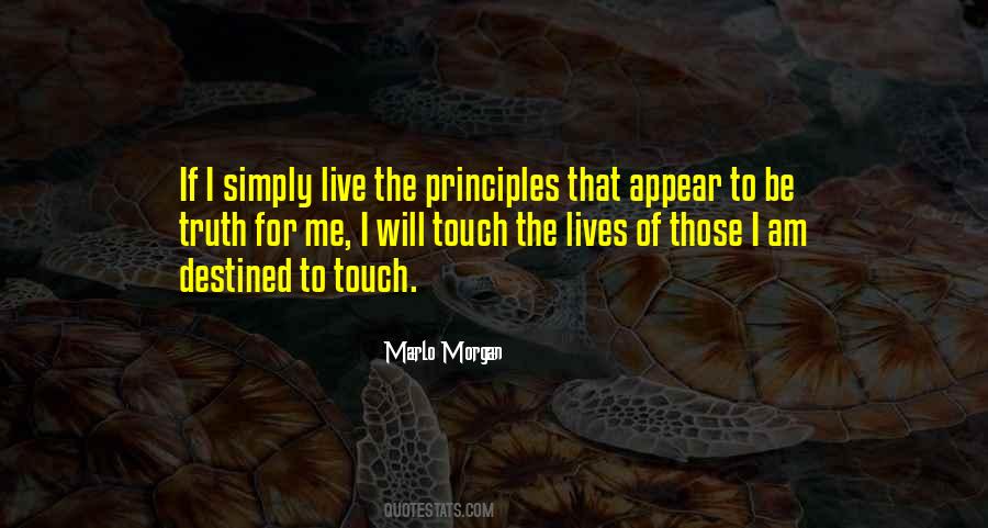 Marlo Morgan Quotes #1604789