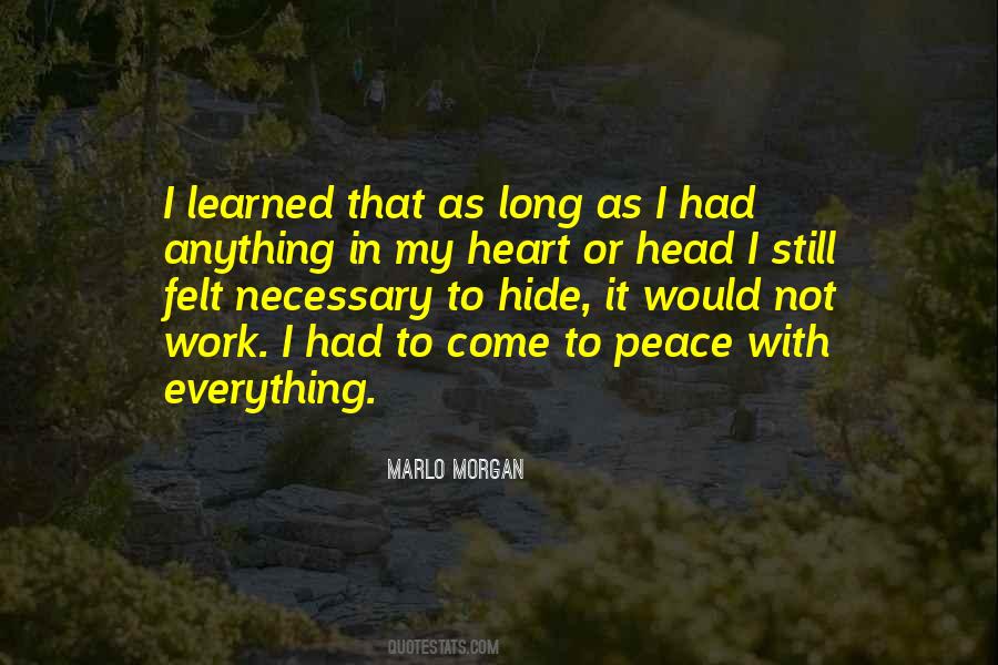 Marlo Morgan Quotes #1640179