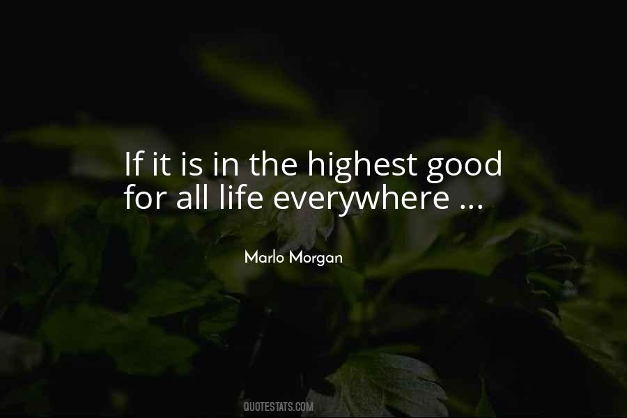 Marlo Morgan Quotes #1873574