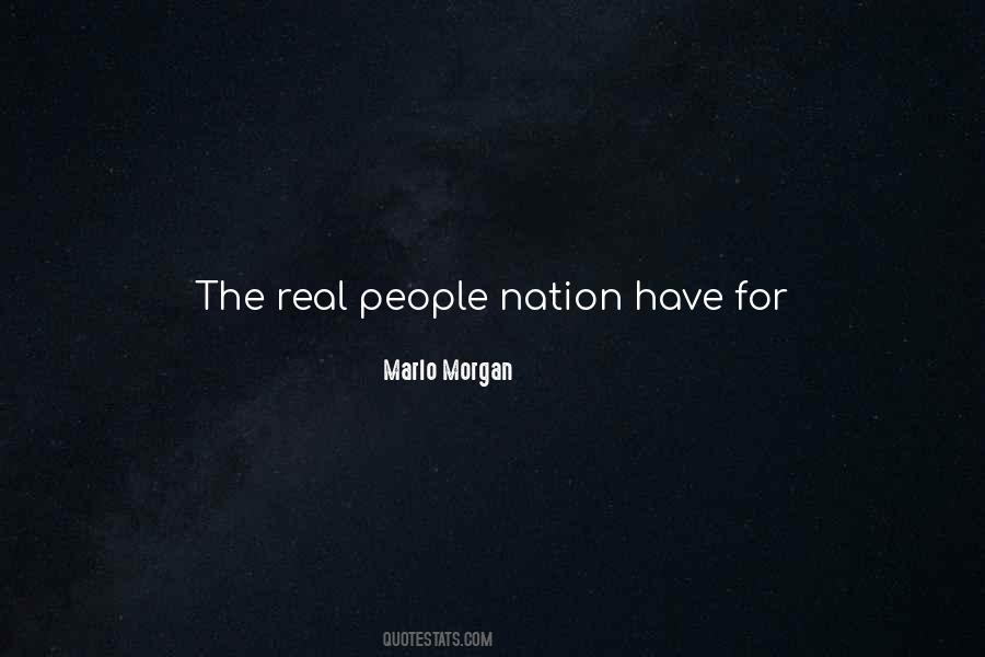 Marlo Morgan Quotes #944112