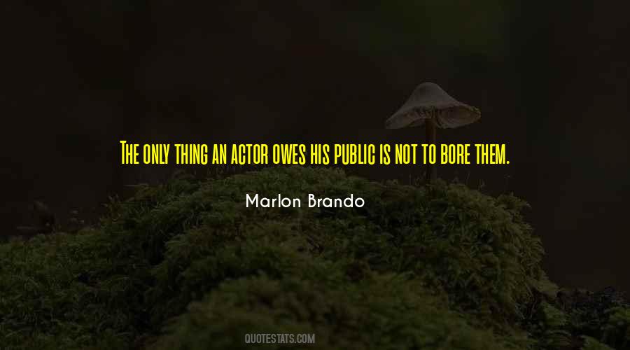 Marlon Brando Quotes #589999