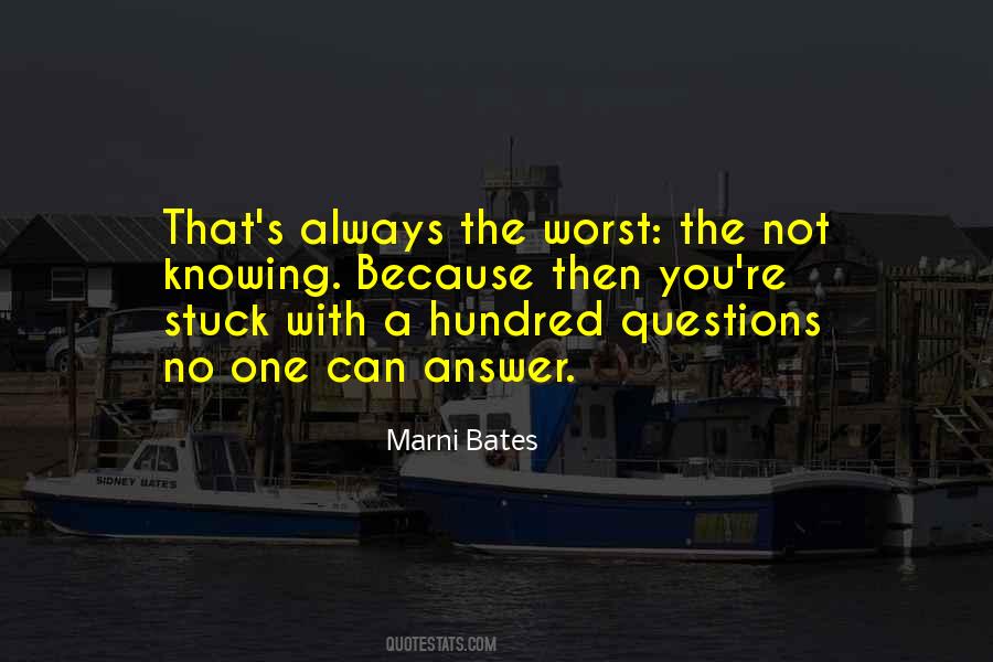 Marni Bates Quotes #110189
