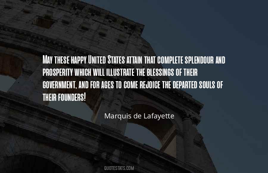 Marquis De Lafayette Quotes #598454