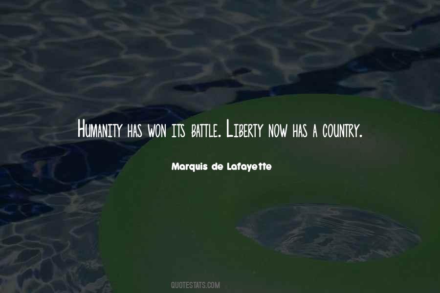 Marquis De Lafayette Quotes #691140